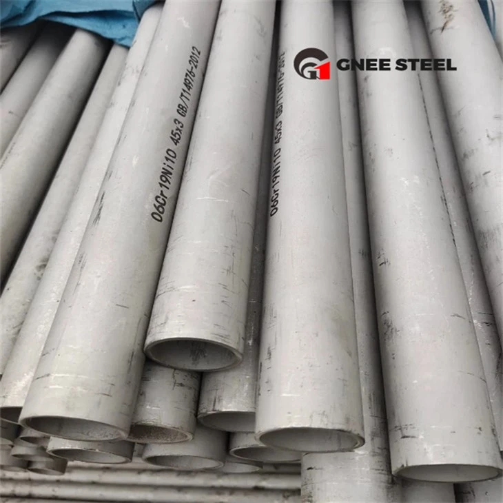 ASTM A269 TP304H أنبوب الفولاذ المقاوم للصدأ سلس